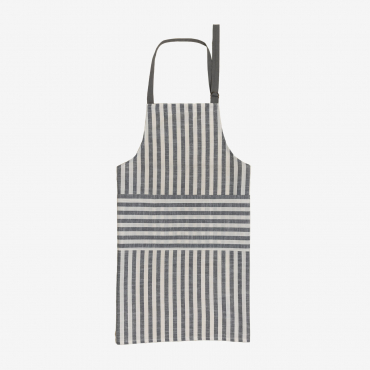 Edouard Cotton Apron Grey Anthracite - Sklum