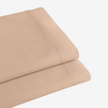 180 Thread Count Percale Cotton Flat Sheet For 90 Cm Bed Agassi Light Peony Pink & Bed 90cm (160 X 280 Cm) - Sklum