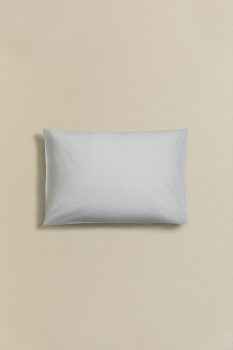 Agassi 180 thread count percale cotton pillowcase