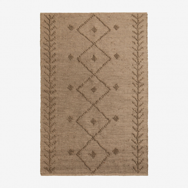 Jute Rug (180x120 Cm) Golchen Natural - Sklum