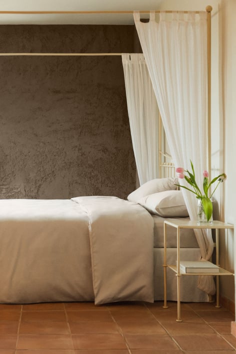 Sampras 300 thread count satin duvet cover