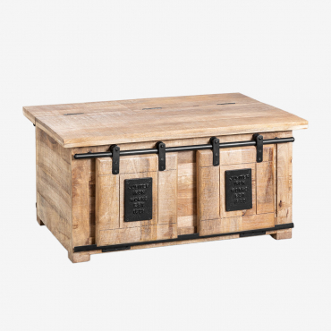Uain Mango Wood Coffee Table Mango Wood - Sklum