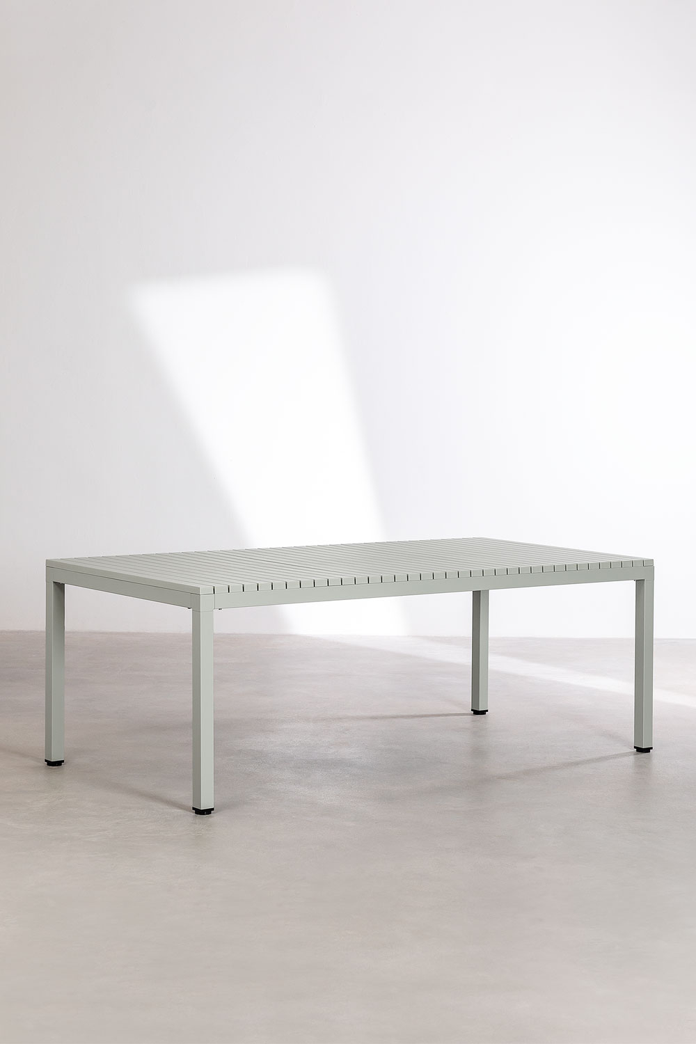 Rectangular Aluminium Garden Table Marti (210x100 cm) 