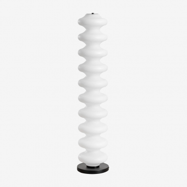 Jayne Led Floor Lamp White - Sklum