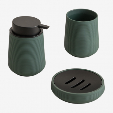 Vesey Bathroom Set Green Éter - Sklum
