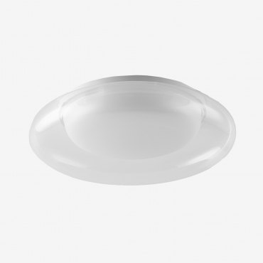 Led Ceiling Light In Methacrylate And Metal Vermer Ø34 Cm - Sklum