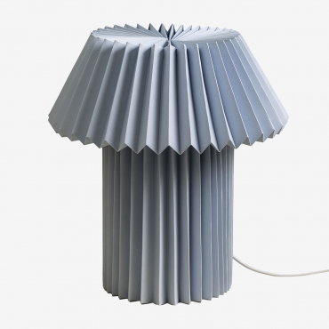 Lesina Kids Paper Table Lamp Lavender Blue - Sklum