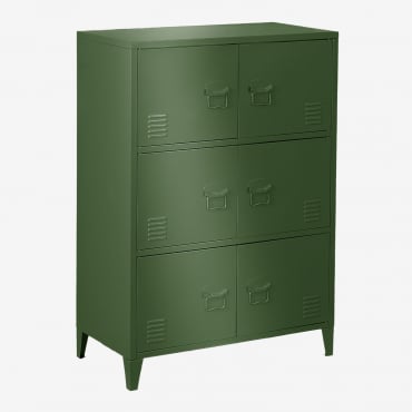Pohpli 6-door Steel Locker Drawer Pesto - Sklum