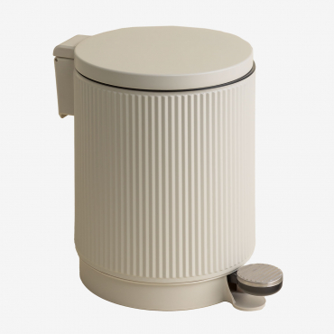 Midler 5l Pedal Bin Gardenia White - Sklum