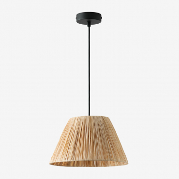 Aruel Raffia Ceiling Lamp Natural - Sklum