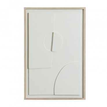 Decorative Embossed Painting (40x60 Cm) Reymond A - Sklum