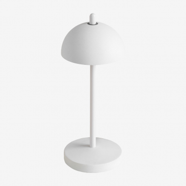 Helenia Wireless Led Outdoor Table Lamp White - Sklum