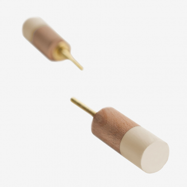 Set Of 2 Mitzuo Kids Handles White - Sklum