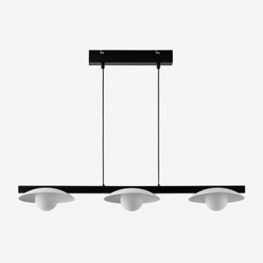 Kolbeiny Led Pendant Ceiling Lamp Black - Sklum