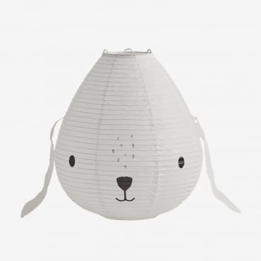 Jovile Kids Paper Lamp Shade White - Sklum