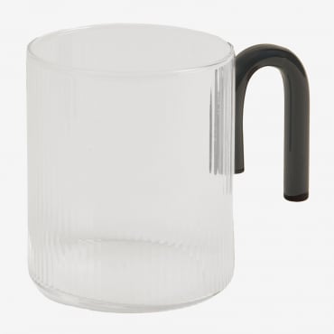 Pack Of 2 Borosilicate Cups 35 Cl Engen Dark Green - Sklum