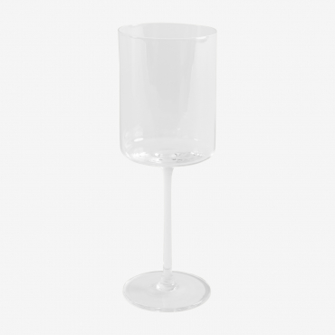 Pack Of 4 Glass Wine Glasses 40 Cl Lioare Clear - Sklum