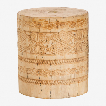 Ainsa Wooden Umbrella Base Natural Wood - Sklum