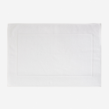 Cotton Bath Rug (50x80 Cm) Selyra White - Sklum