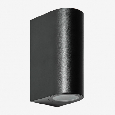 Wall Light With 2 Light Points Xilven Black - Sklum