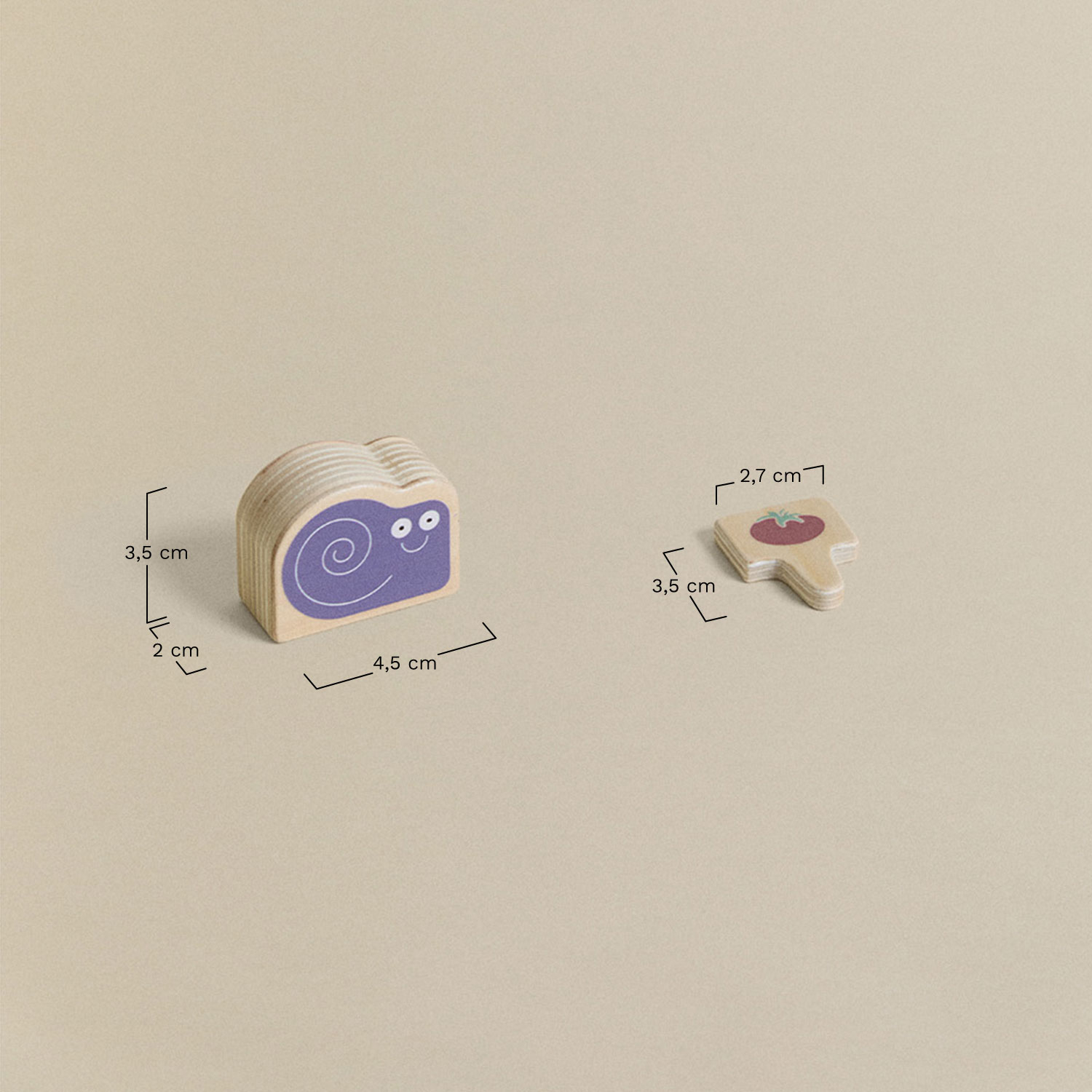 Organic wooden garden Ariaga Kids, MEASURES