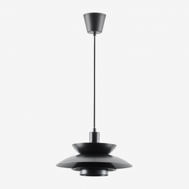 Alicia Iron Ceiling Lamp Black - Sklum