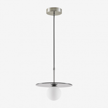 Jorien Glass Ball Bathroom Pendant Lamp Clear - Sklum