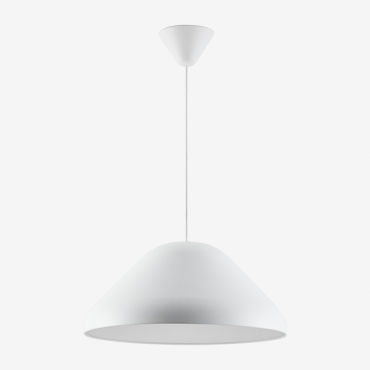 Jubina Iron Ceiling Lamp White & B - Sklum