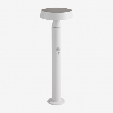 Bravissia Stainless Steel Outdoor Solar Led Beacon White - Sklum