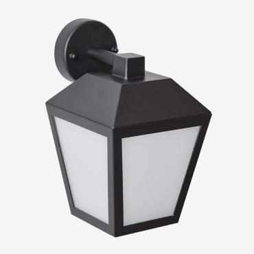 Yalven Aluminum Outdoor Led Wall Lamp Black - Sklum