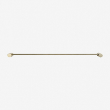 Wall-mounted Towel Rack With Bar For Bathroom In Stainless Steel (↔︎60 Cm) Devon Golden - Sklum