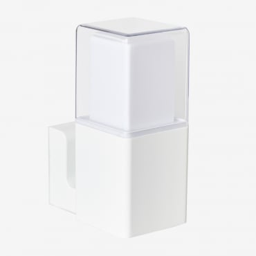 Led Outdoor Wall Light In Aluminum Torevi White & A - Sklum