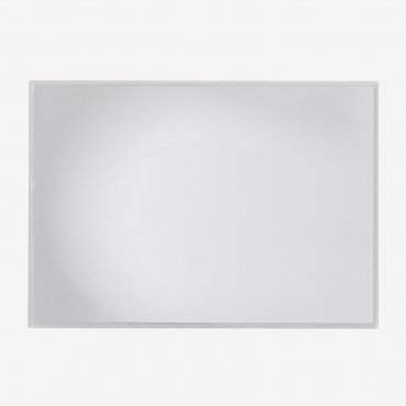 Rectangular Wall Mirror For Bathroom With Led Light And Anti-fog Riben ↔︎ 100 Cm - Sklum
