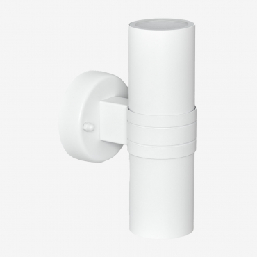 Grivat 2-point Stainless Steel Outdoor Wall Light White - Sklum