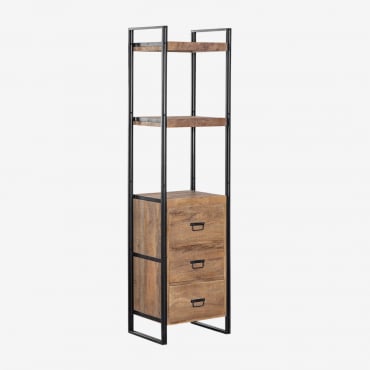Klyfton Mango Wood Shelf Mango Wood - Sklum