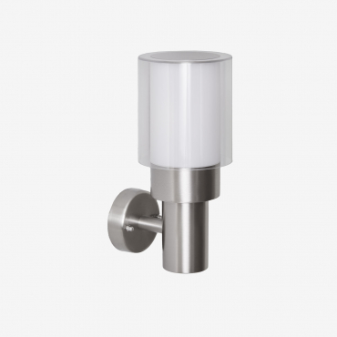 Vantol Stainless Steel Outdoor Wall Lamp Grey Brass - Sklum