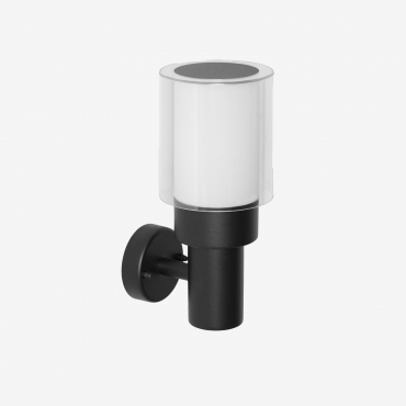 Vantol Stainless Steel Outdoor Wall Lamp Black - Sklum