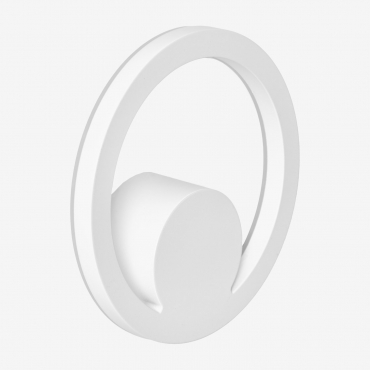 Quiven Aluminum Outdoor Led Wall Light White - Sklum