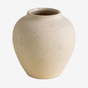 Bronte Ceramic Vase ↑16 Cm - Sklum
