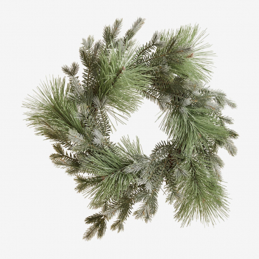 Seranola Christmas Decorative Wreath (ø40 Cm) Laurel Green - Sklum