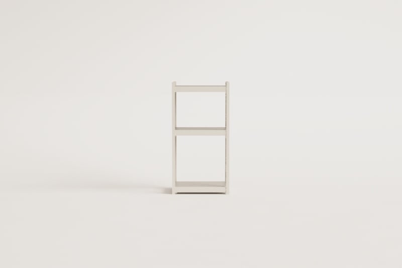 3-Shelf Steel Shelving (120x60 cm) Crenzi