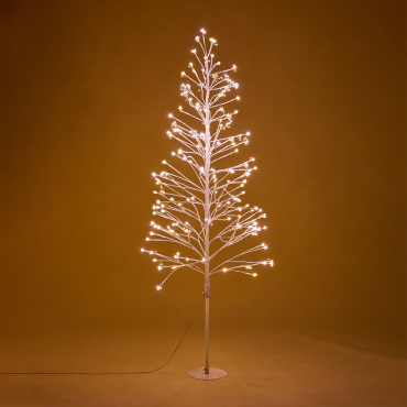 Dorvin Led Christmas Tree In Iron White 4000k & ↑180 - Sklum