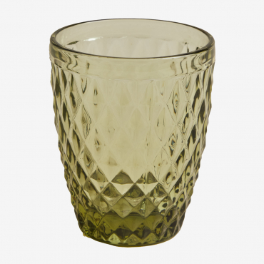 Pack Of 4 Glasses 27 Cl In Koviran Glass Green Mint - Sklum