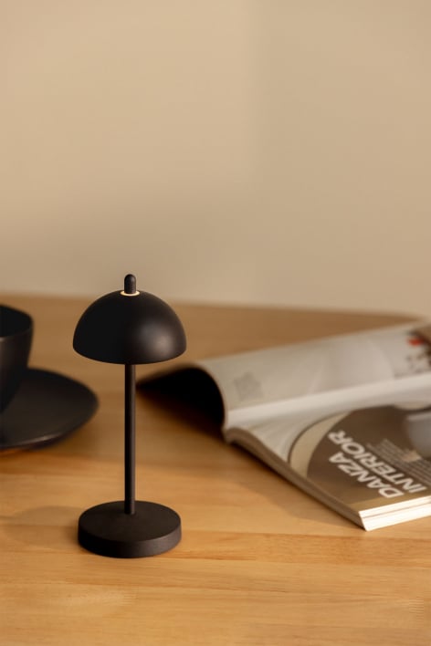 Helenia Wireless LED Table Lamp - Black