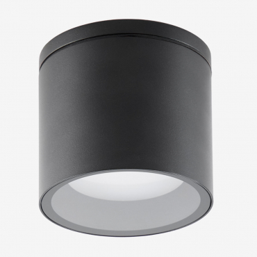 Belito Aluminum Outdoor Ceiling Light Black - Sklum