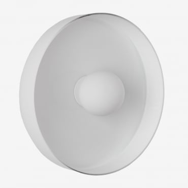 Jaxal Wall Light White & Ø35 Cm - Sklum