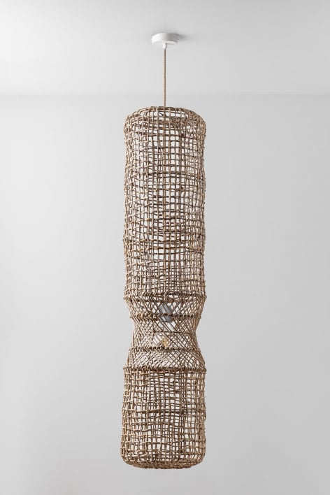 Aleida pendant ceiling lamp - Natural - White