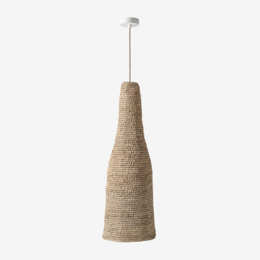 Jessica Ceiling Lamp Natural - White & ↑90 Cm Jessica - Sklum