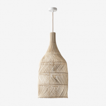 Embid Ceiling Lamp Natural - White & ↑75 Cm Embid - Sklum