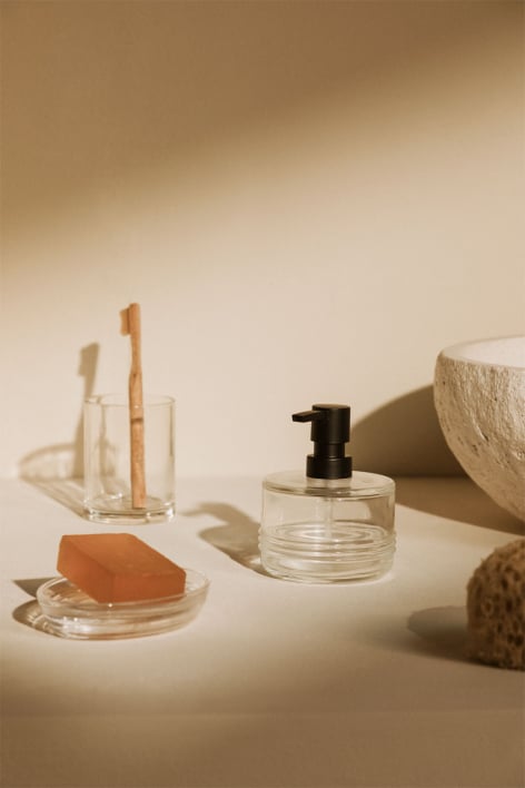 Ituer glass bathroom set